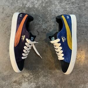 Puma x The Hundreds Clyde Decades Mismatched Sneakers 10.5